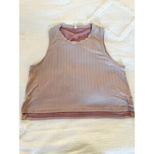 Lululemon | Train to Be Tank in Pink | Sz M